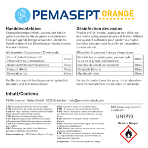 PEMASEPT Orange Handdesinfektion