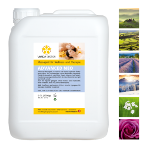 ADVANCED NEO Massageöl mit Aromaöl-Mischung